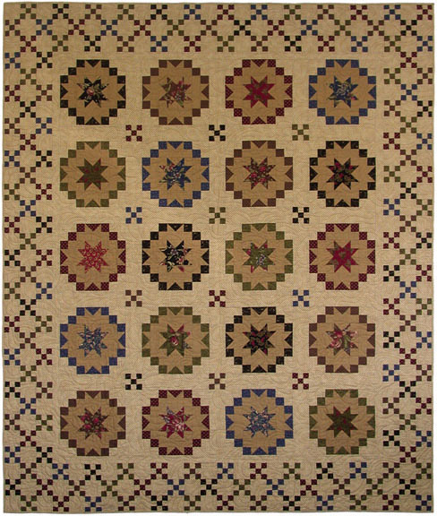 Savannah Starbursts quilt pic